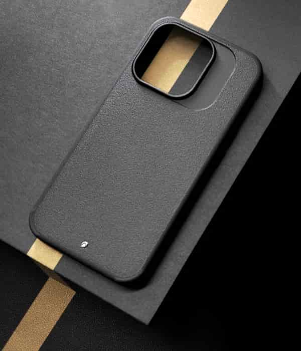 Caudabe Synthesis Slim Protective Case with MagSafe iPhone 15 Pro Max 6.7 - Black - Image 5