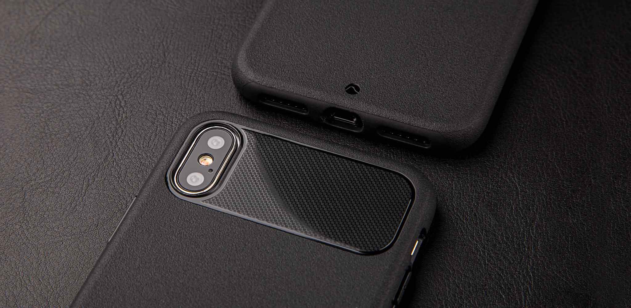 Caudabe The Sheath Minimalist Shock Absorbing Case For iPhone X & XS- RED (BONUS Screen Protector!!) - Image 4