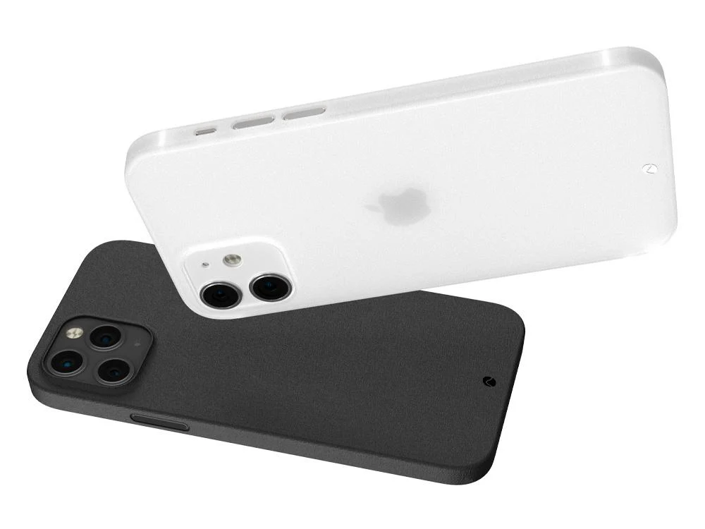 Caudabe The Veil Ultra Thin Case For iPhone iPhone 12 mini - FROST - Image 6
