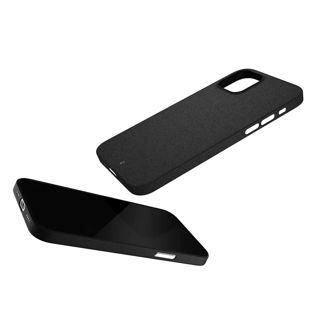 Caudabe The Veil Ultra Thin Case For iPhone 14 Plus / 15 Plus 6.7 - STEALTH BLACK - Image 3