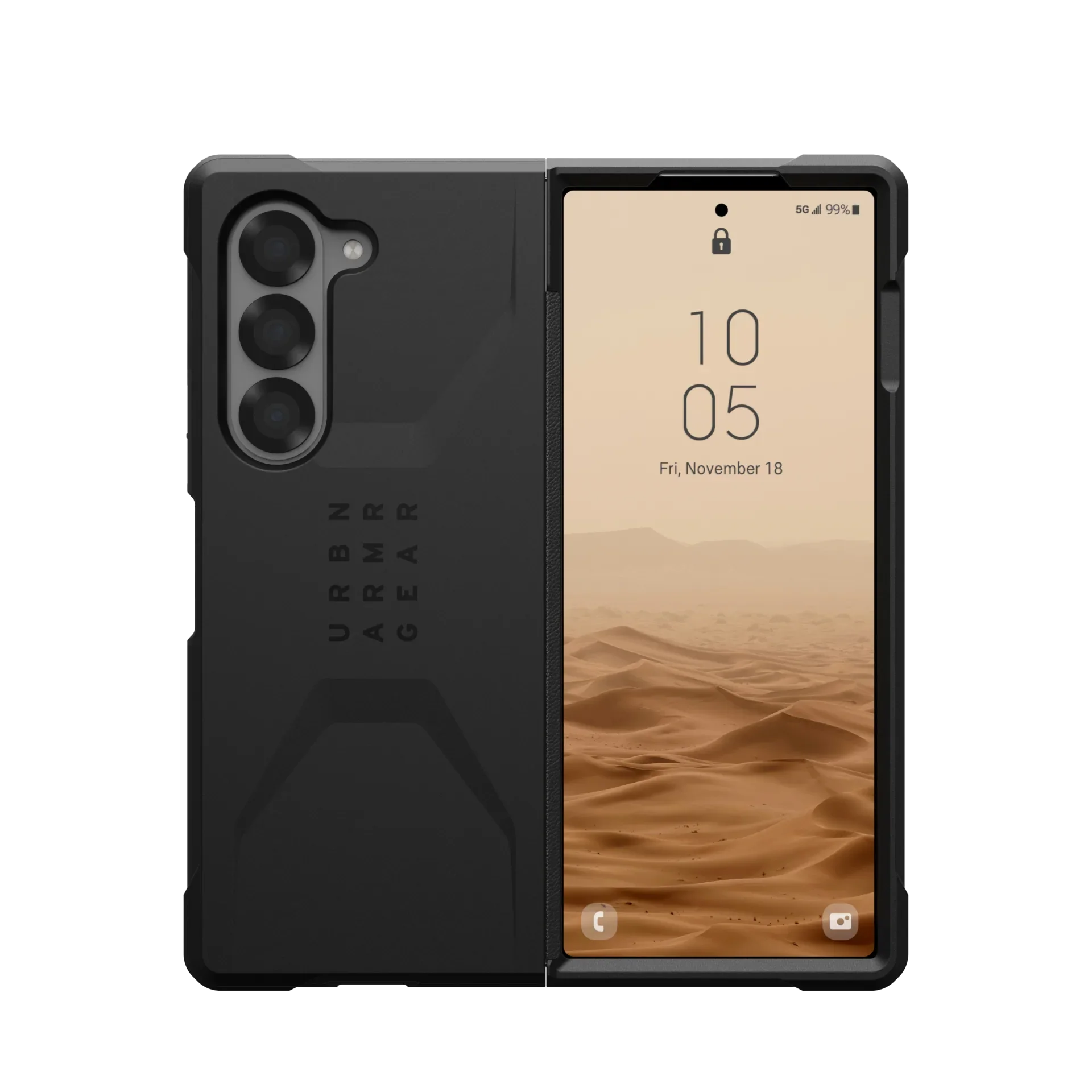Civilian Series Galaxy Z Fold6 (2024) Case-Black - Image 2