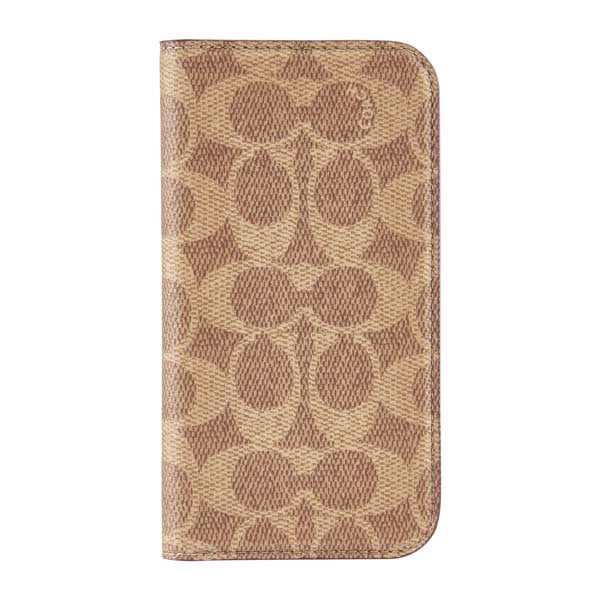 Coach Folio Case Signature for iPhone 16 Pro Max - Tan - Image 7