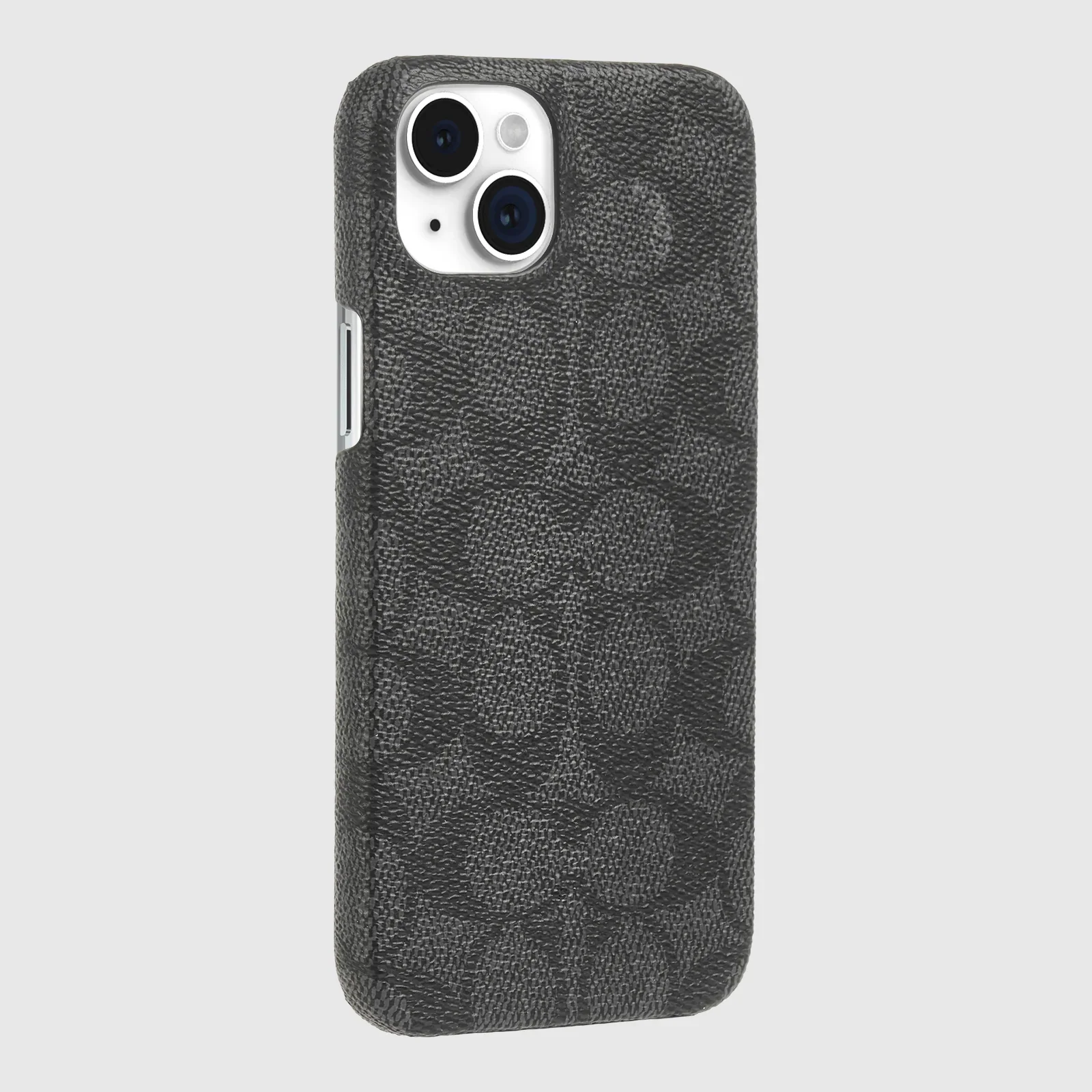 Coach Slim Case Signature for iPhone 15 / 14 / 13 Charcoal with FREE SCREEN GUARD - Image 2