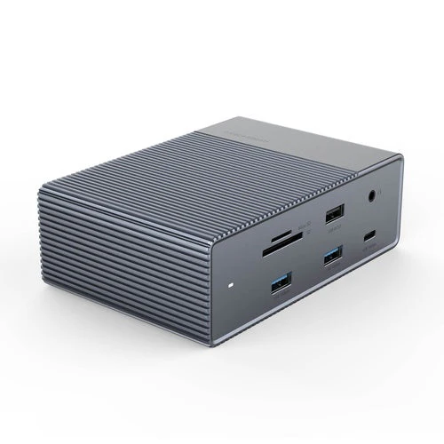HyperDrive GEN2 16-Port Thunderbolt 3 Docking Station - Silver - Image 5