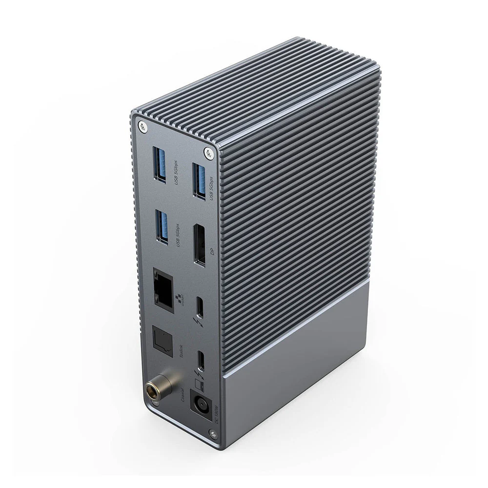 HyperDrive GEN2 16-Port Thunderbolt 3 Docking Station - Silver - Image 6