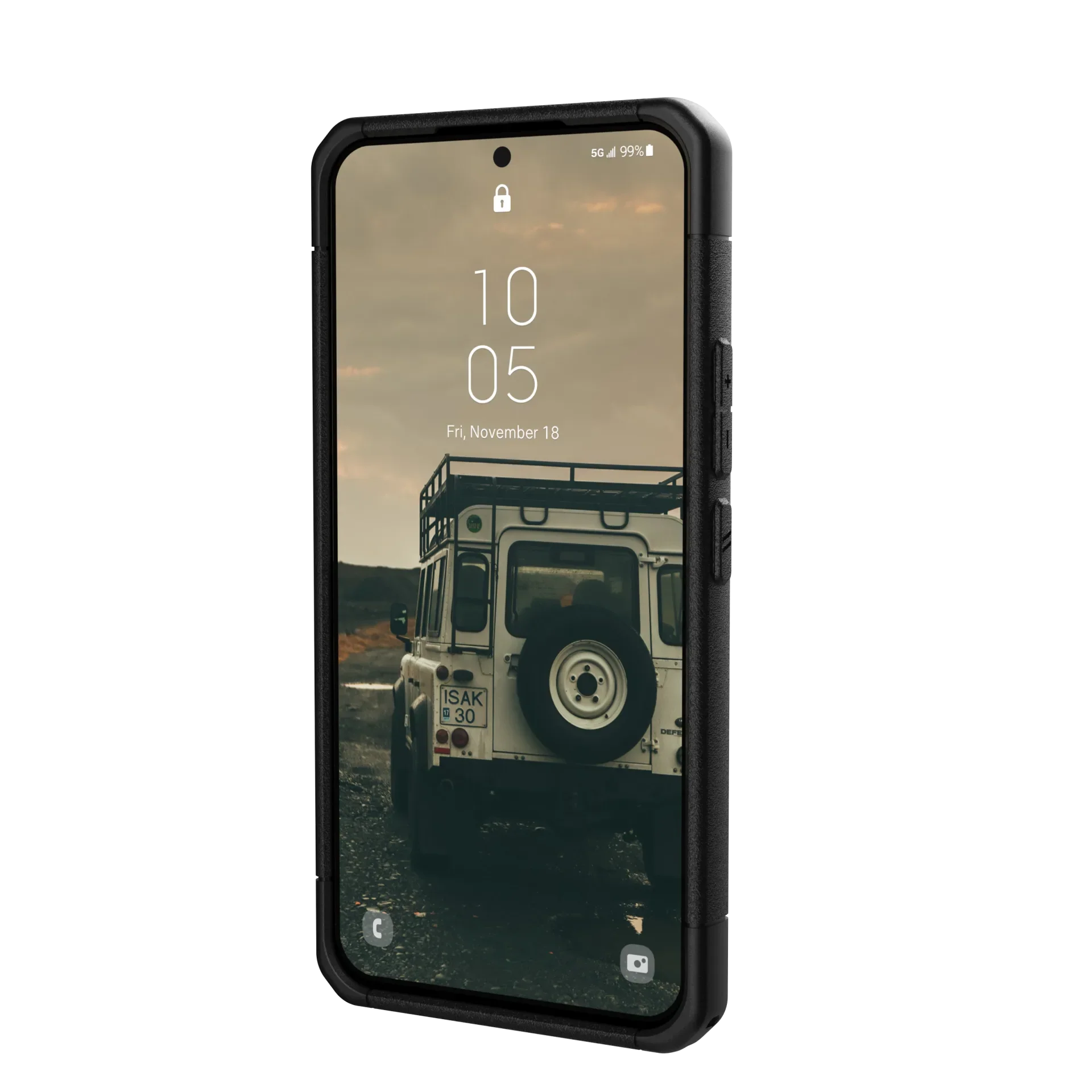 UAG Scout Tough and Light Weight Case for Samsung Galaxy A54 5G - Black - Image 5