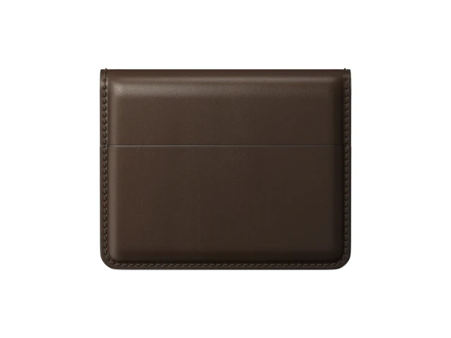 Nomad Card Wallet Plus Horween Leather - Rustic Brown - Image 2