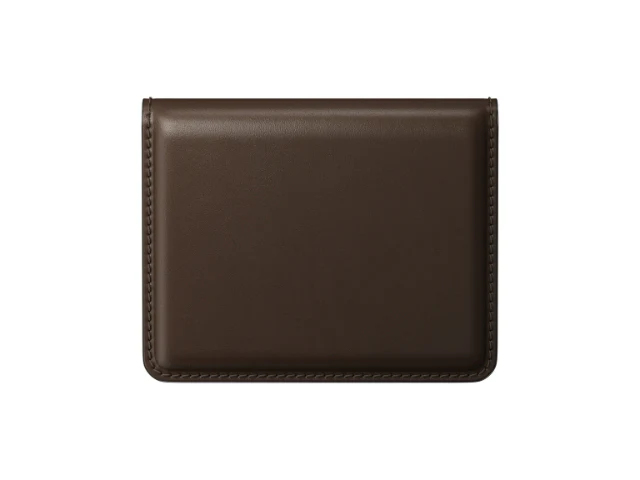 Nomad Card Wallet Plus Horween Leather - Rustic Brown - Image 3