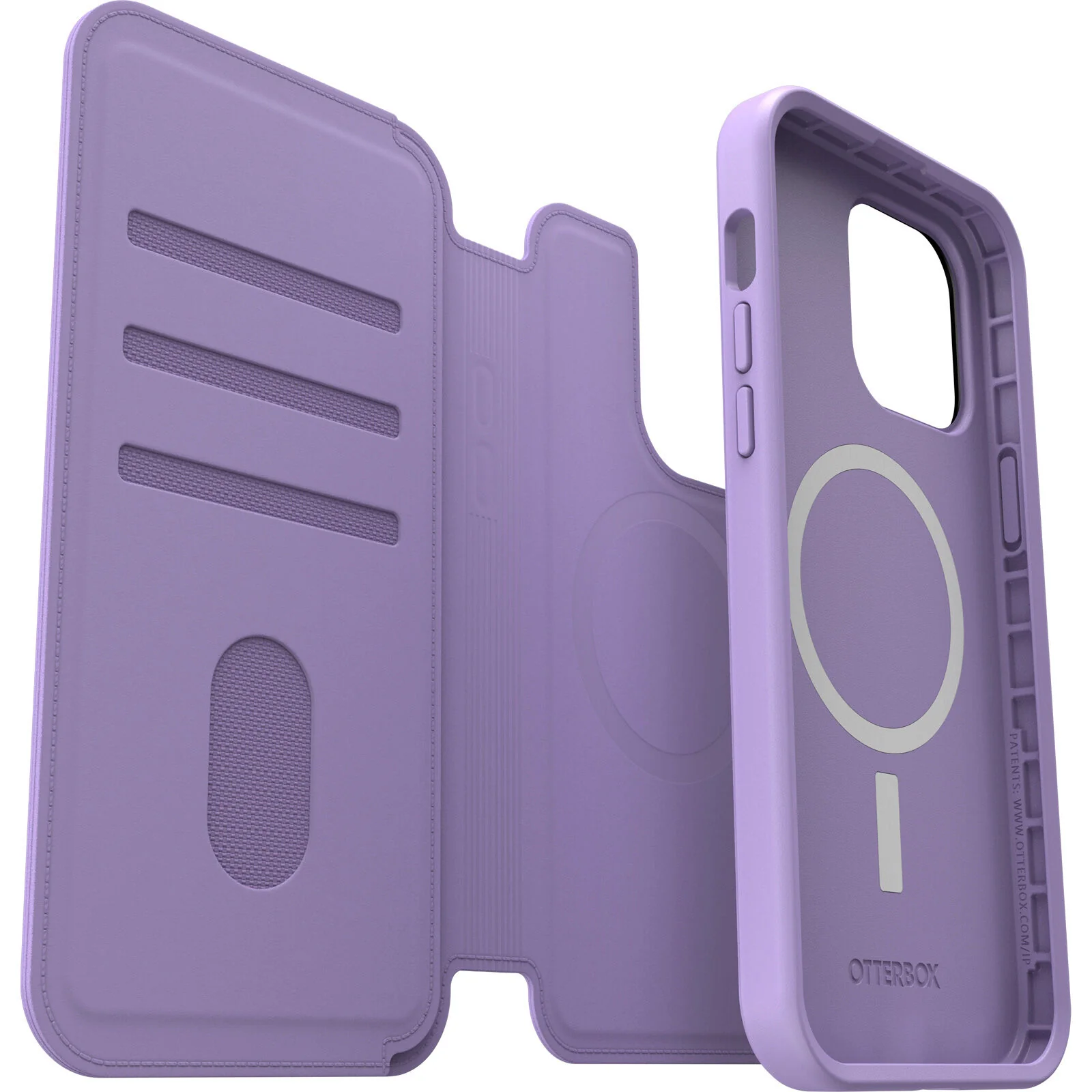 Otterbox Folio for MagSafe iPhone 14 Pro Max 6.7 inch Lilac Purple (NO CASE) - Image 3