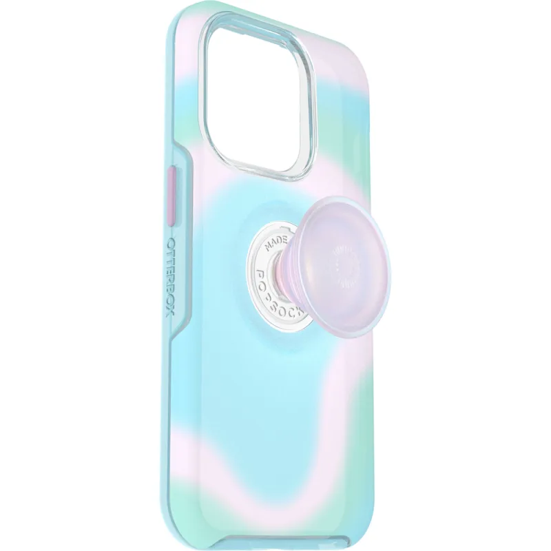 Otterbox Otter+Pop Symmetry Case iPhone 14 Pro 6.1 inch - Glowing Aura - Image 2