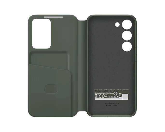 Samsung Official Smart View Wallet Case S23 Plus 6.6 inch - Khaki Green - Image 3