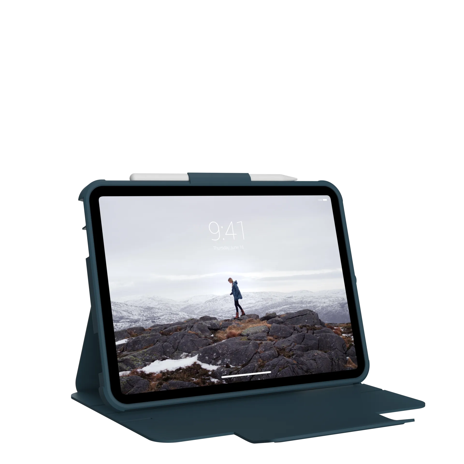 UAG Dot Protective Folio Case iPad 10th / 11th Gen 10.9 - Deep Ocean Blue - Image 7