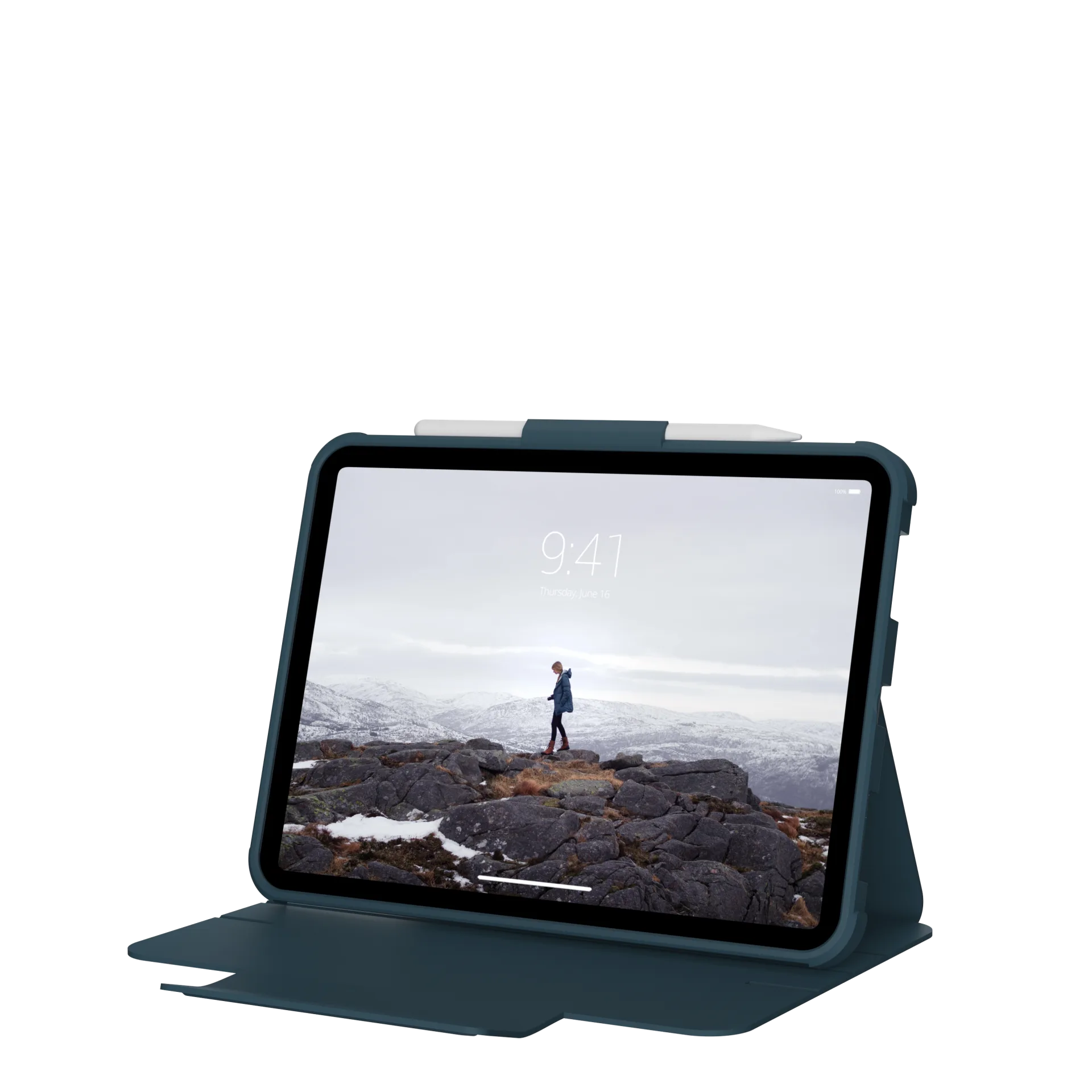 UAG Dot Protective Folio Case iPad 10th / 11th Gen 10.9 - Deep Ocean Blue - Image 8