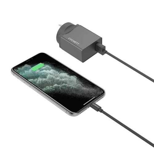 Cygnett 12W Wall Charger & Lightning to USB-A Cable - Image 3