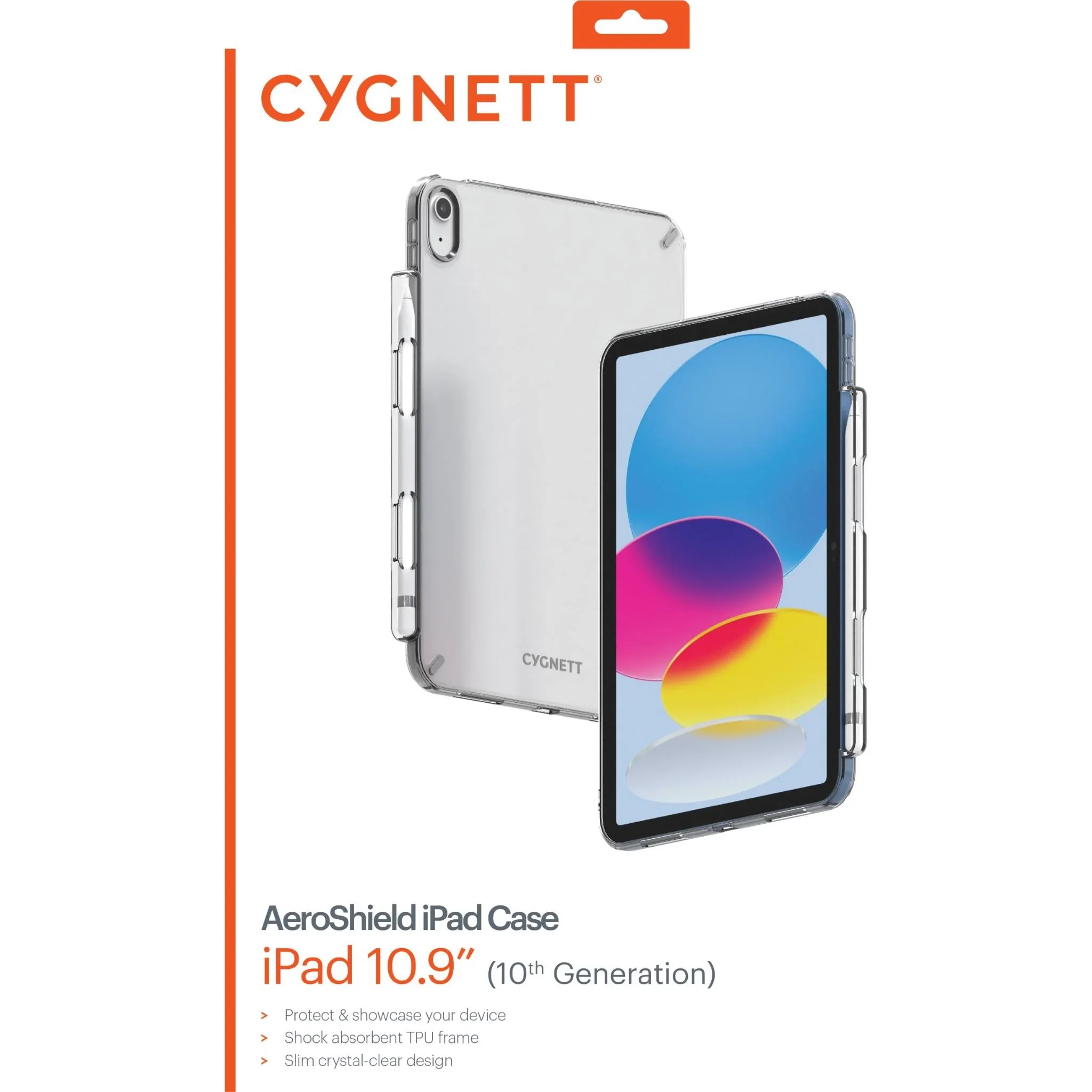 Cygnett AeroShield Slim Back Case for iPad 10th / 11th 10.9 - Clear - Image 10