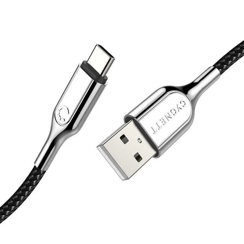 Cygnett Armoured Aramid Fibre 10cm USB-C to USB-A USB 2.0 Cable - Image 2
