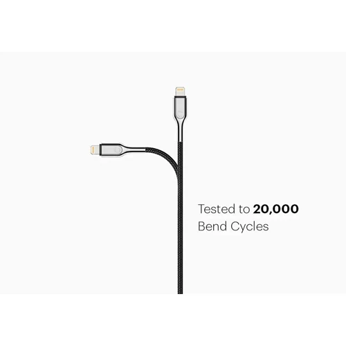 Cygnett Armoured USB-A to Lightning Cable 2M with DuPont Kevlar Aramid Fibre - Image 3