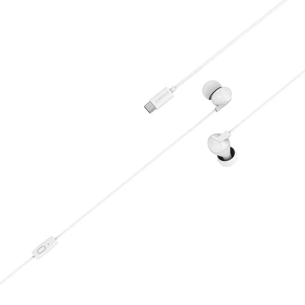 Cygnett Essential Earphone with USB-C connection - White CY2868HEUSB - Image 3