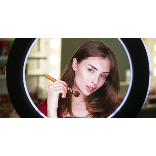 Cygnett V-GLAMOUR 10 inch Ring LED Light Desktop Tripod with Bluetooth Remote - Image 4