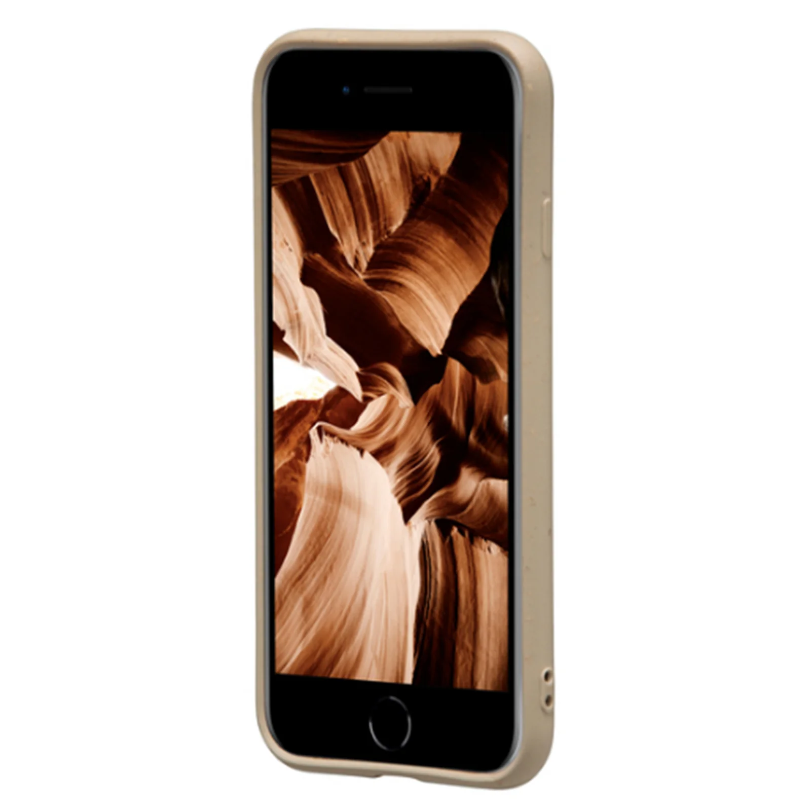 Dbramante1928 Barcelona Case iPhone SE 3rd / 2nd / 8 / 7 Sahara Sand - BONUS Screen Protector - Image 2