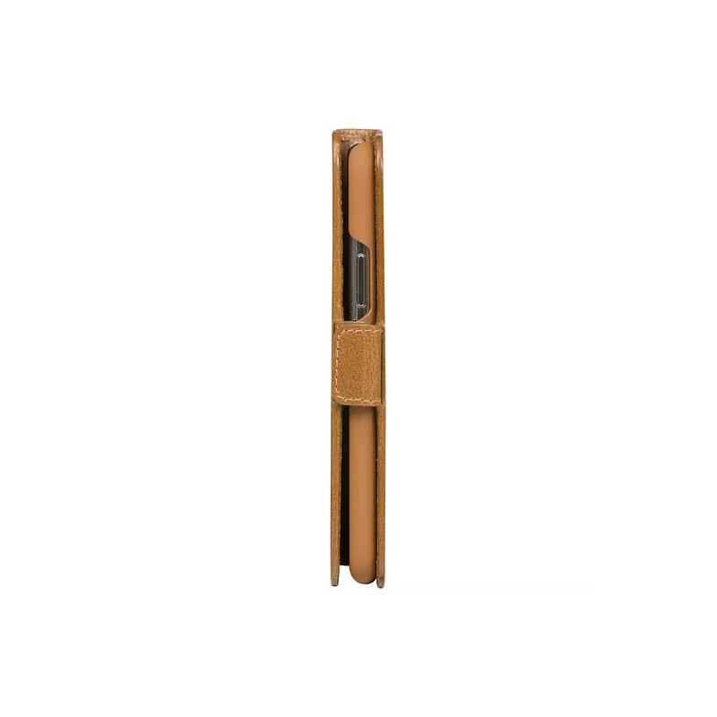 Dbramante1928 Copenhagen Plus Leather Folio Case iPhone 11 Pro / X / XS - Tan (BONUS Screen Protector!!) - Image 4