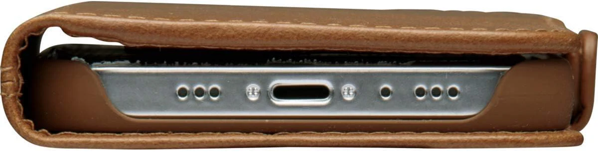 Dbramante1928 Copenhagen Slim Leather Folio Case iPhone 12 / 12 Pro Tan with FREE SCREEN GUARD - Image 6