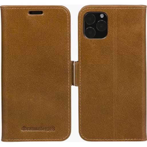 Dbramante1928 Copenhagen Slim Leather Folio Case iPhone 12 Pro Max - Tan - Image 5