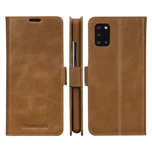 Dbramante1928 Copenhagen Slim Leather Folio Case Samsung Galaxy A52 - Tan - Image 2