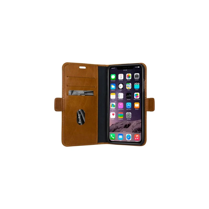 Dbramante1928 Copenhagen Wallet Case iPhone XS Max - Tan - Image 4