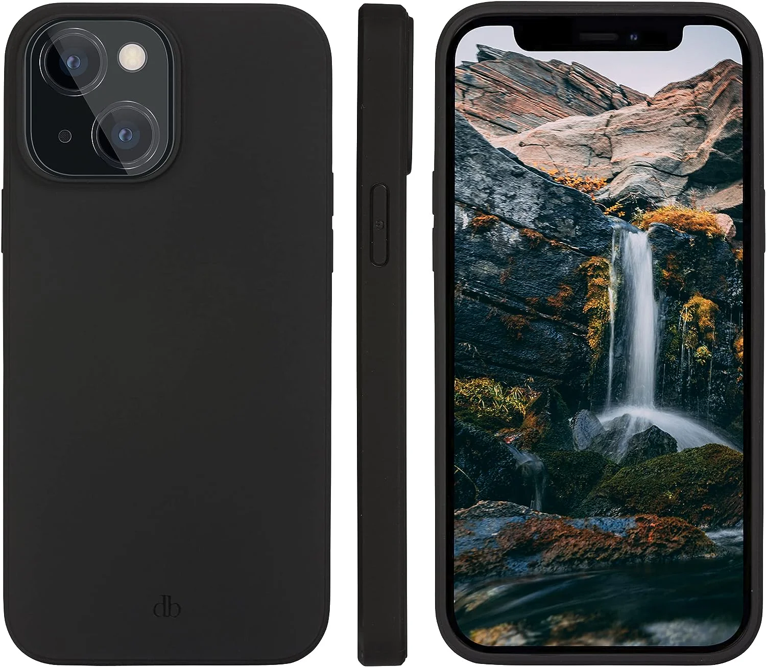 Dbramante1928 Greenland Eco Friendly Case for iPhone 13 Mini - Night Black - Image 2