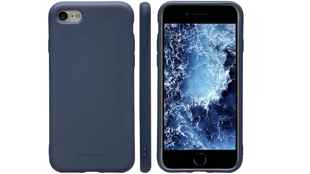 Dbramante1928 Grenen Case for iPhone 8 / 7 / SE2020 / SE2022  Ocean Blue - BONUS Screen Protector - Image 4