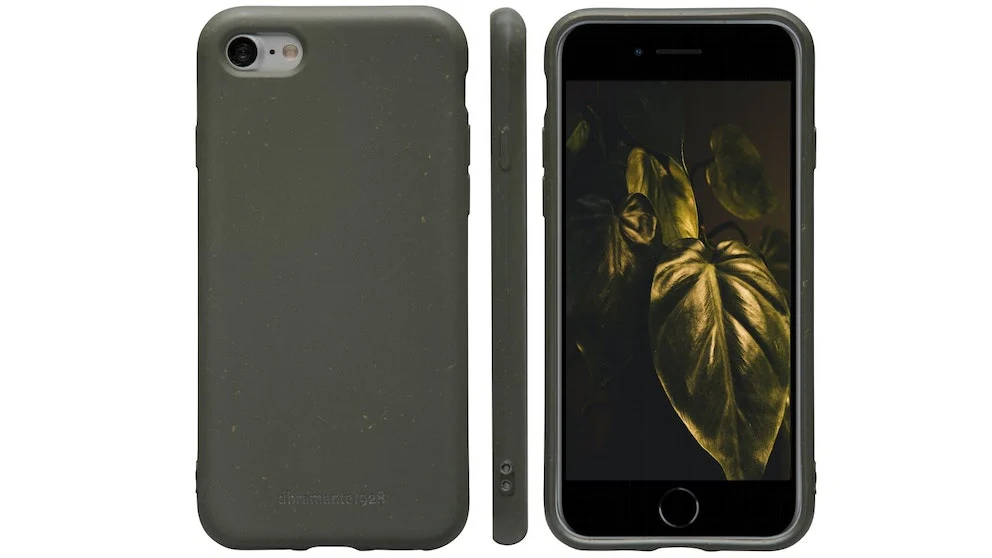 Dbramante1928 Grenen Case for iPhone 8 / 7 / SE2020 / SE2022 Dark Olive Green - BONUS Screen Protector - Image 4