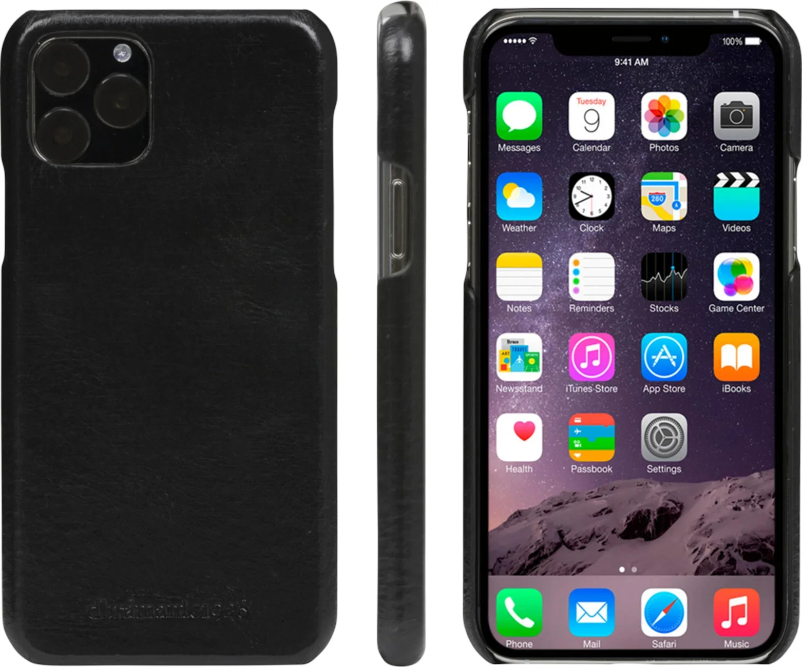 Dbramante1928 Lynge Leather Folio Case iPhone 11 Pro - Black - Image 5