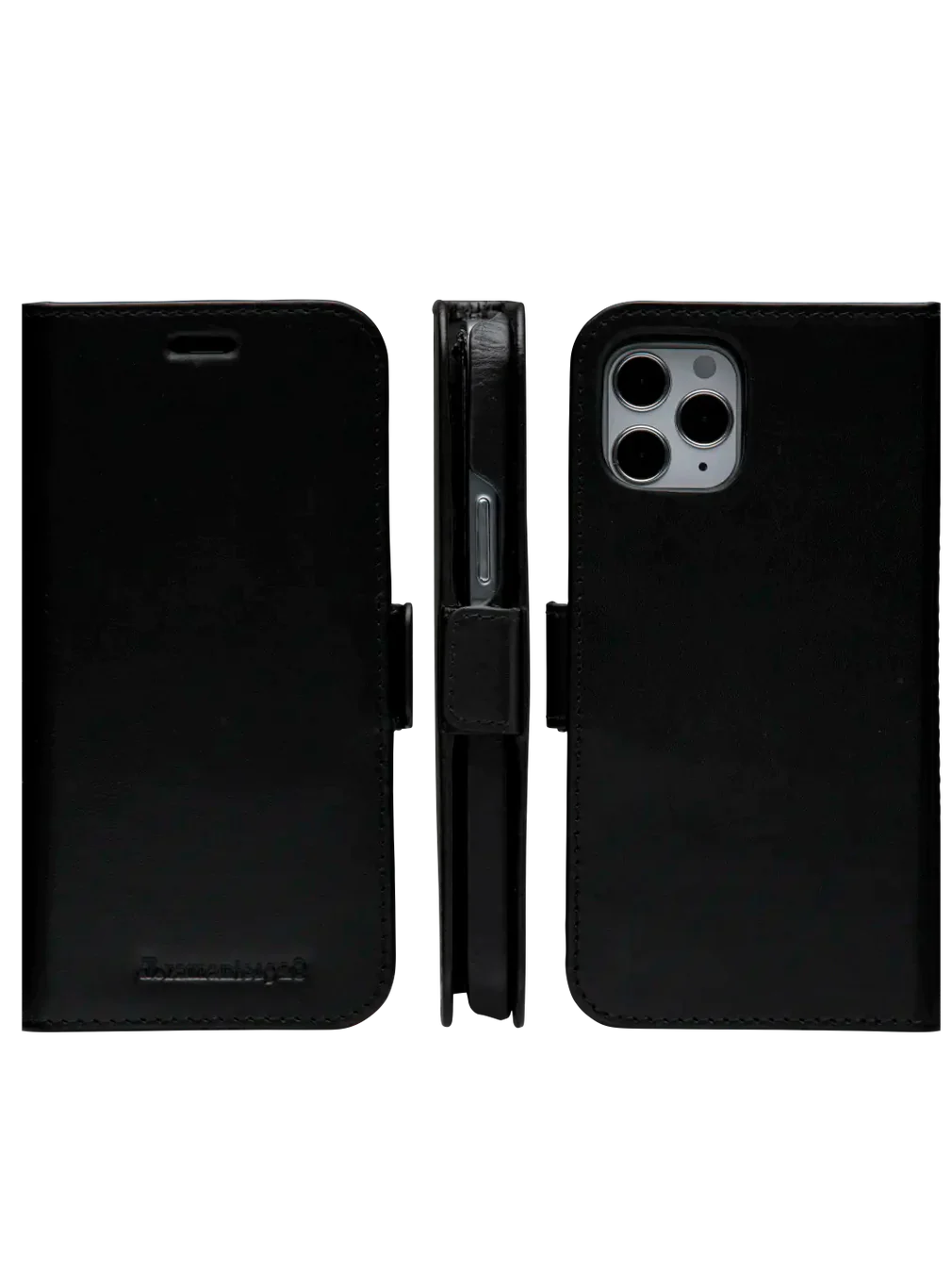 Dbramante1928 Lynge Leather Folio Case iPhone 12 / 12 Pro Black with FREE SCREEN GUARD - Image 4
