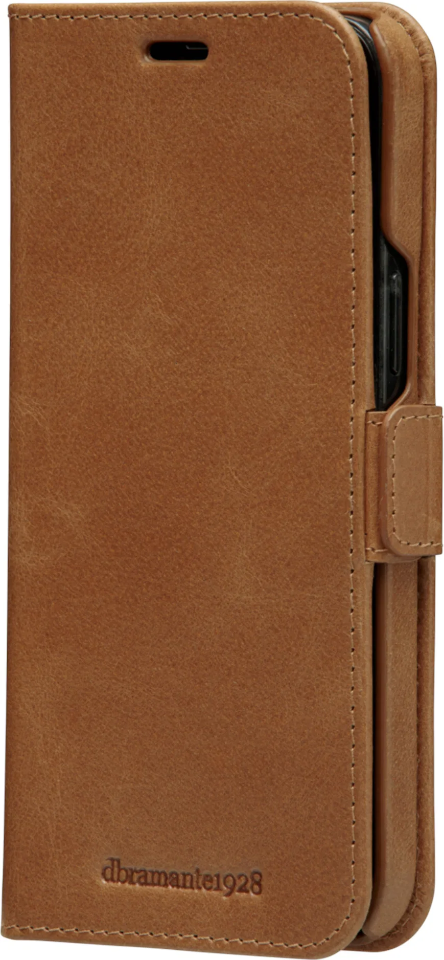 Dbramante1928 Lynge Leather Folio Case iPhone 12 Pro Max 6.7 inch - Tan - Image 8