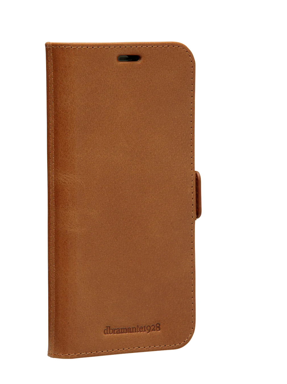 Dbramante1928 Lynge Leather Folio Case iPhone SE 3rd / 2nd / 8 / 7 Tan - BONUS Screen Protector - Image 4