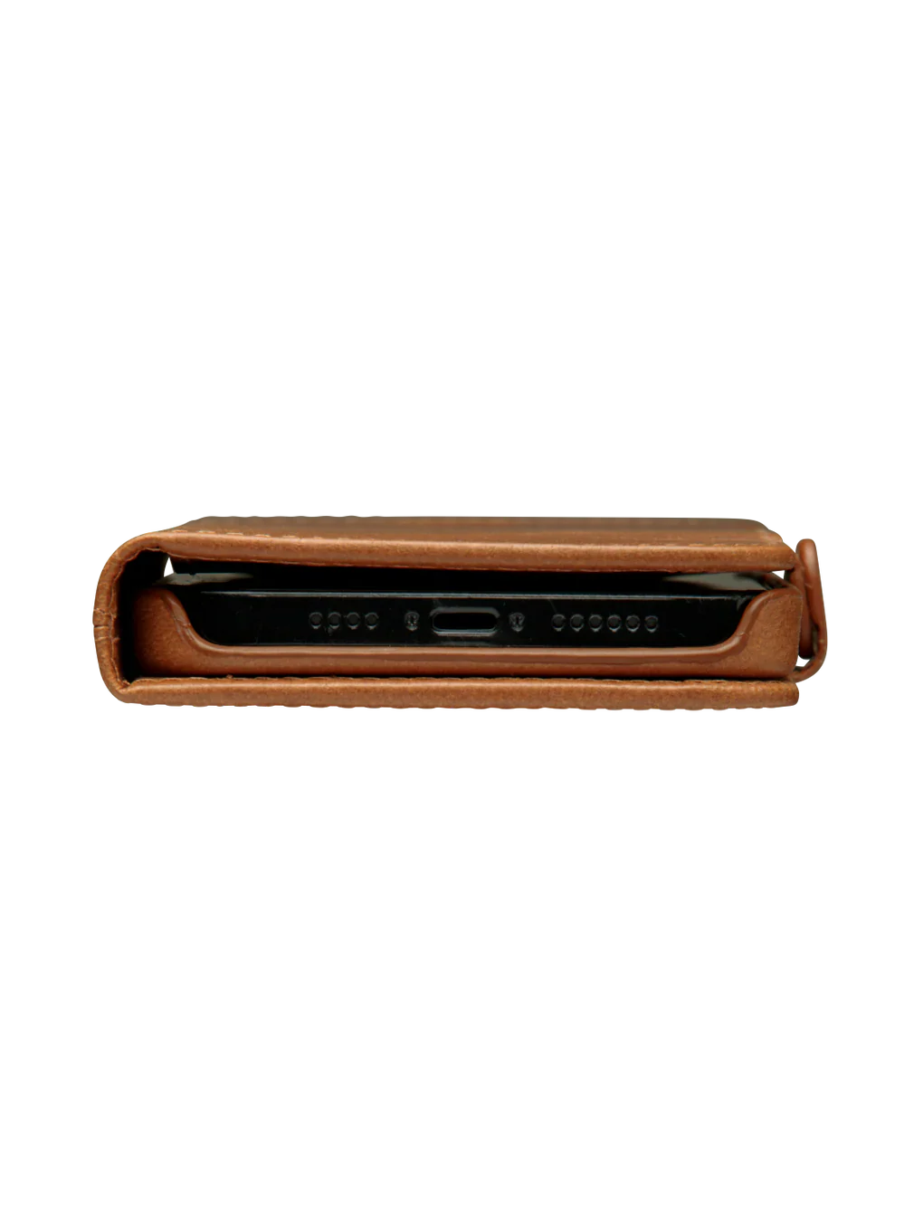 Dbramante1928 Lynge Leather Folio Case iPhone SE 3rd / 2nd / 8 / 7 Tan - BONUS Screen Protector - Image 7