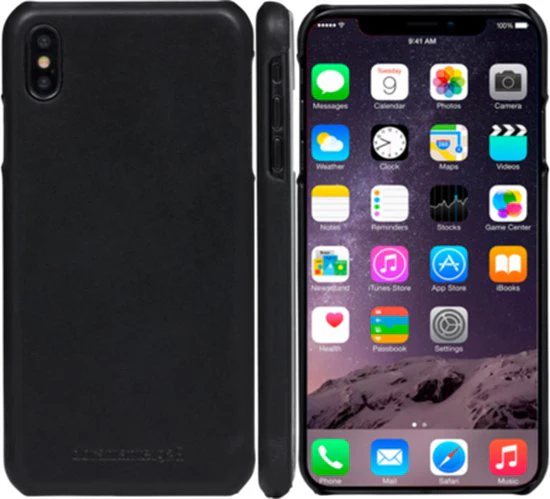 Dbramante1928 Lynge Leather Folio Case iPhone XS Max - Black - Image 8