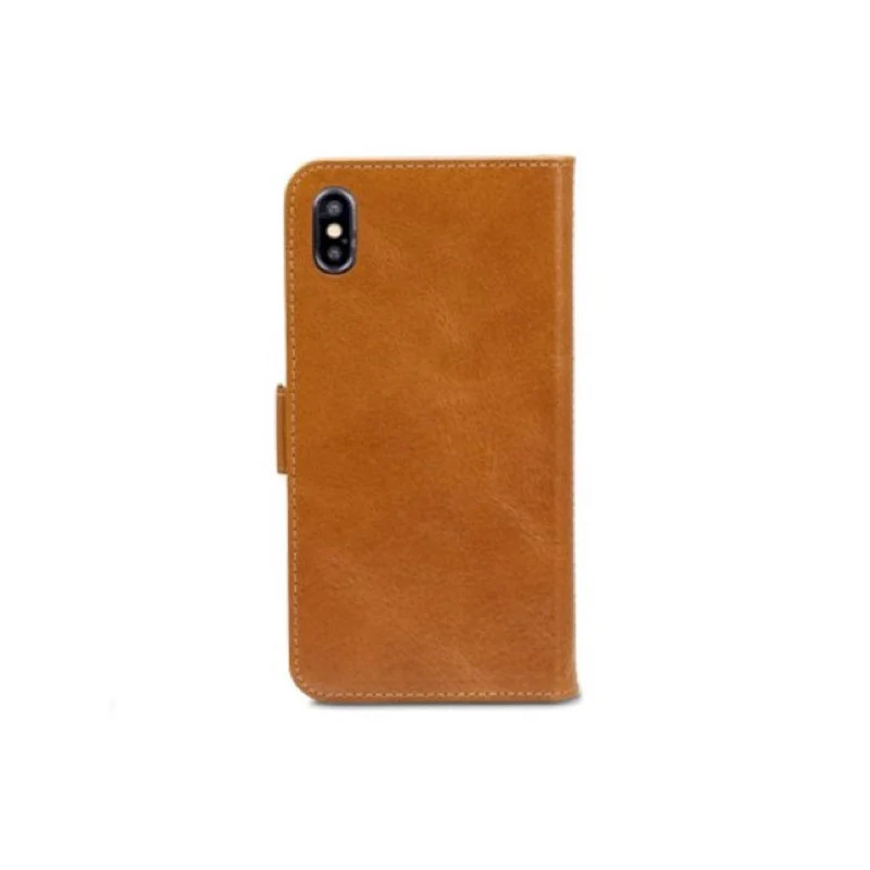 Dbramante1928 Lynge Leather Folio Case iPhone XS Max - Tan - Image 3