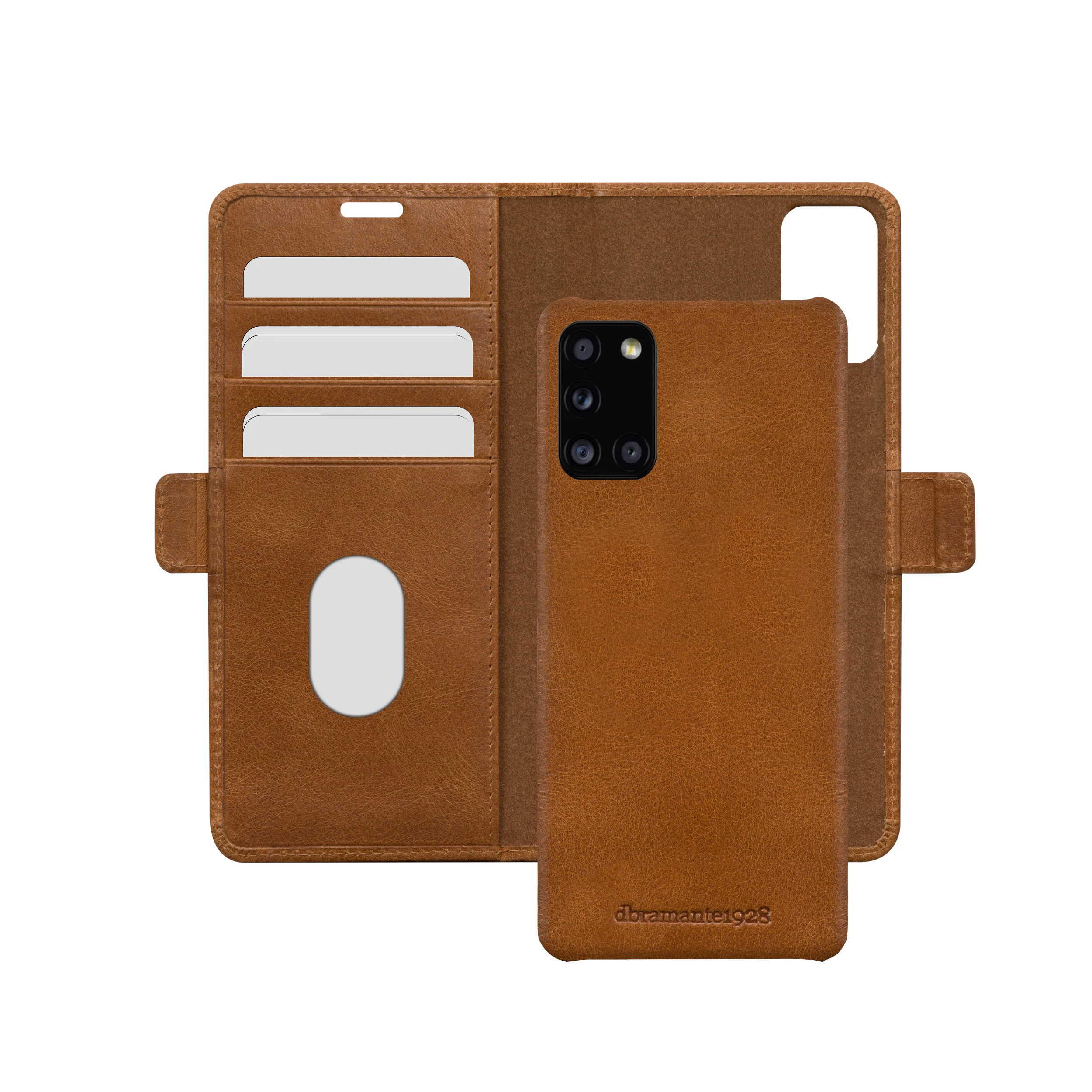 Dbramante1928 Lynge Leather Folio Case Samsung Galaxy A52 - Tan - Image 7