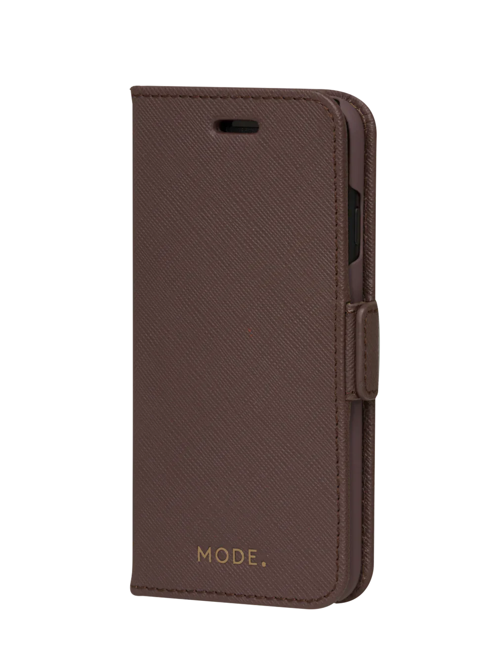 Dbramante1928 Milano Saffiano Leather Folio Case iPhone SE 3rd / 2nd / 8 / 7 - Dark Chocolate - Image 5