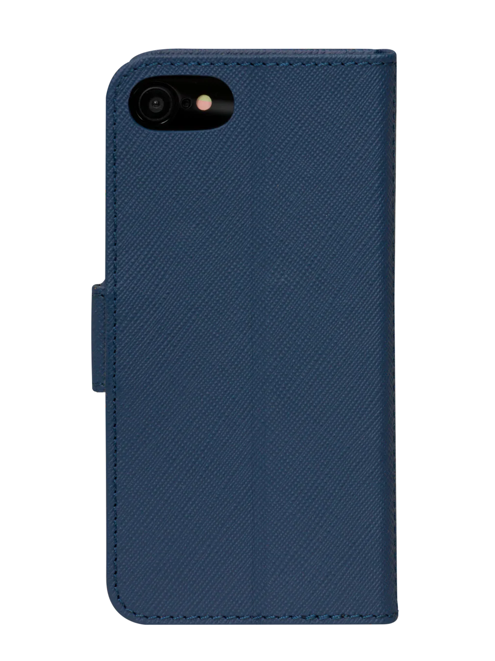 Dbramante1928 Milano Saffiano Leather Folio Case iPhone SE 3rd / 2nd / 8 / 7 - Ocean Blue - Image 3