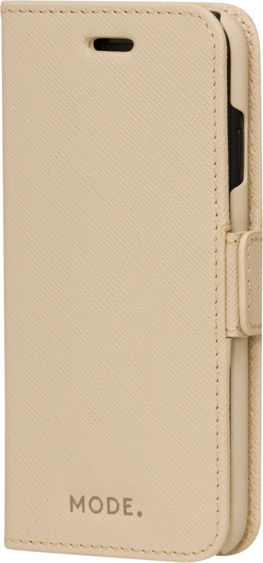 Dbramante1928 Milano Saffiano Leather Folio Case iPhone SE 3rd / 2nd / 8 / 7 - Sahara Sand - Image 5