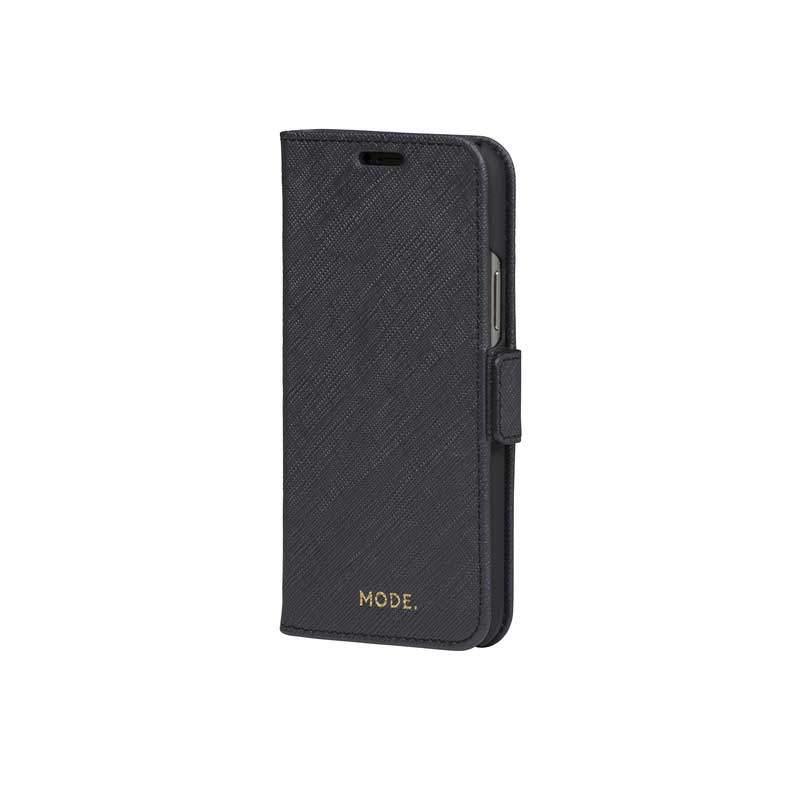 Dbramante1928 Milano Saffiano Leather Folio Case iPhone 11 Pro / X / XS - Night Black (BONUS Screen Protector!!) - Image 5