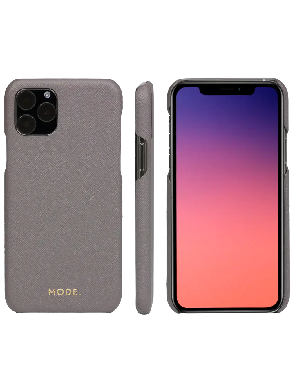 Dbramante1928 New York Leather Folio Case iPhone 11 Pro / X / XS - Shadow Grey (BONUS Screen Protector!!) - Image 9