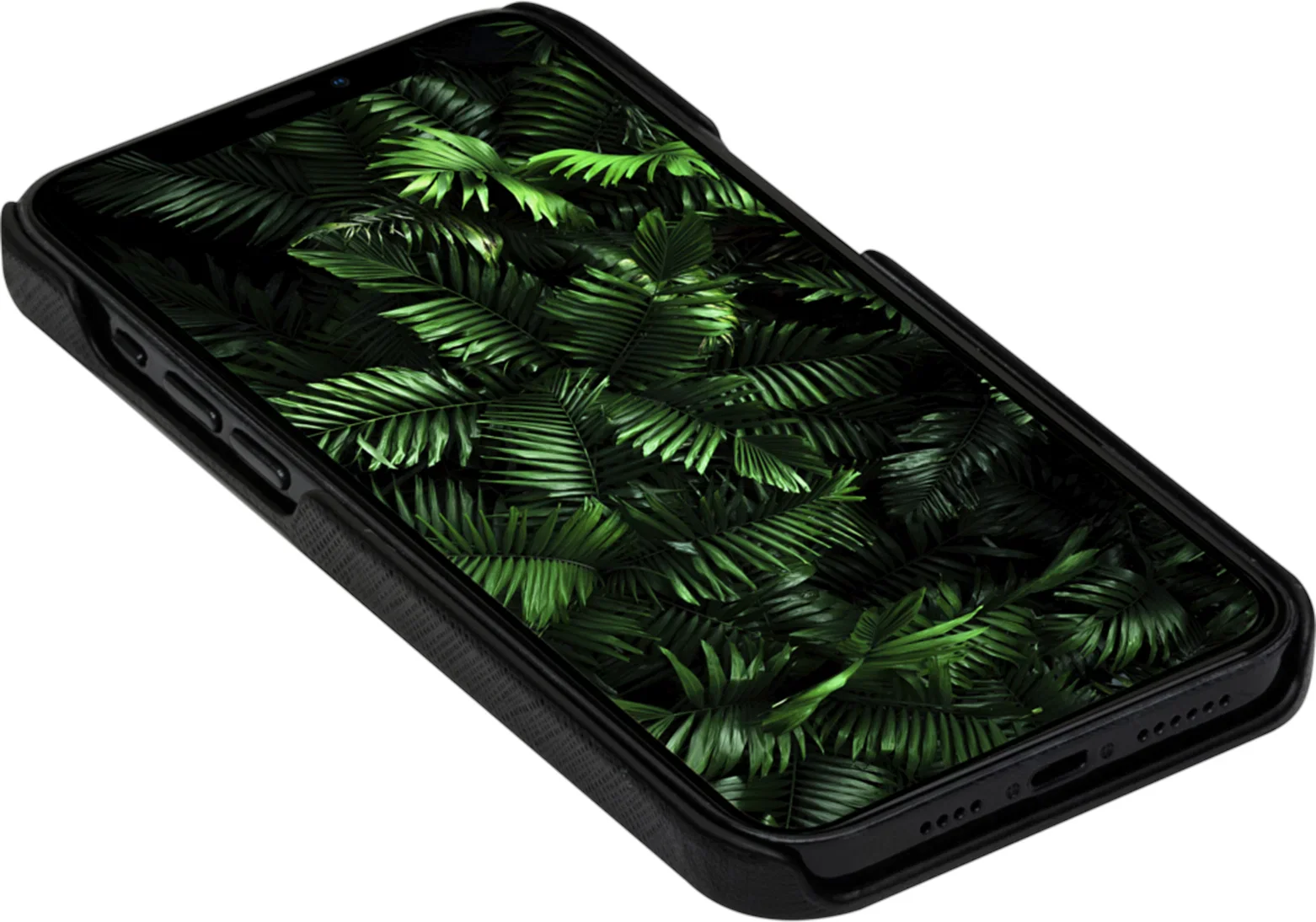 Dbramante1928 New York Leather Folio Case iPhone 12 Pro Max - Night Black - Image 8