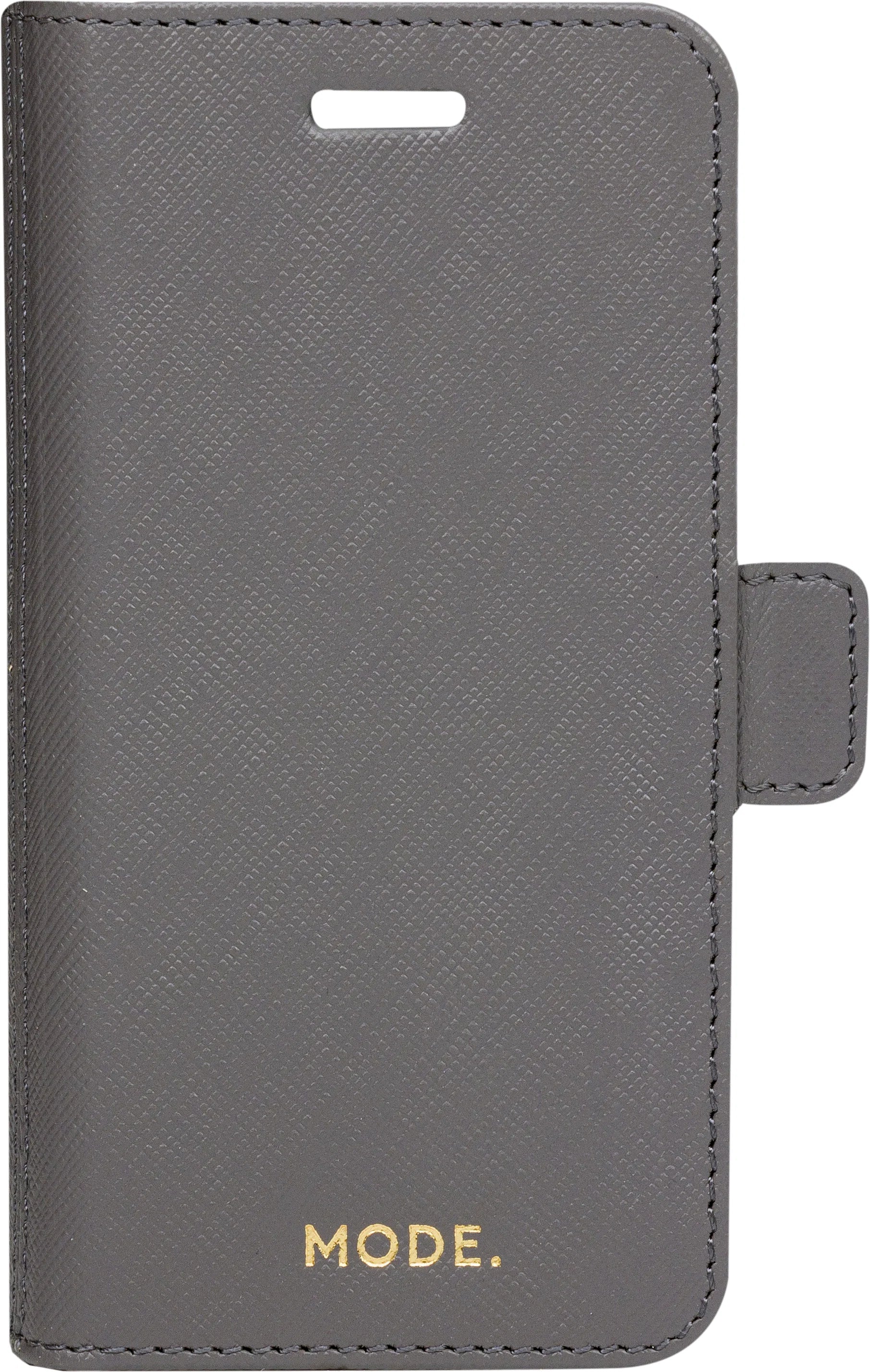 Dbramante1928 New York Leather Folio Case iPhone 8 / 7 / 6 Shadow Grey - BONUS Screen Protector - Image 5
