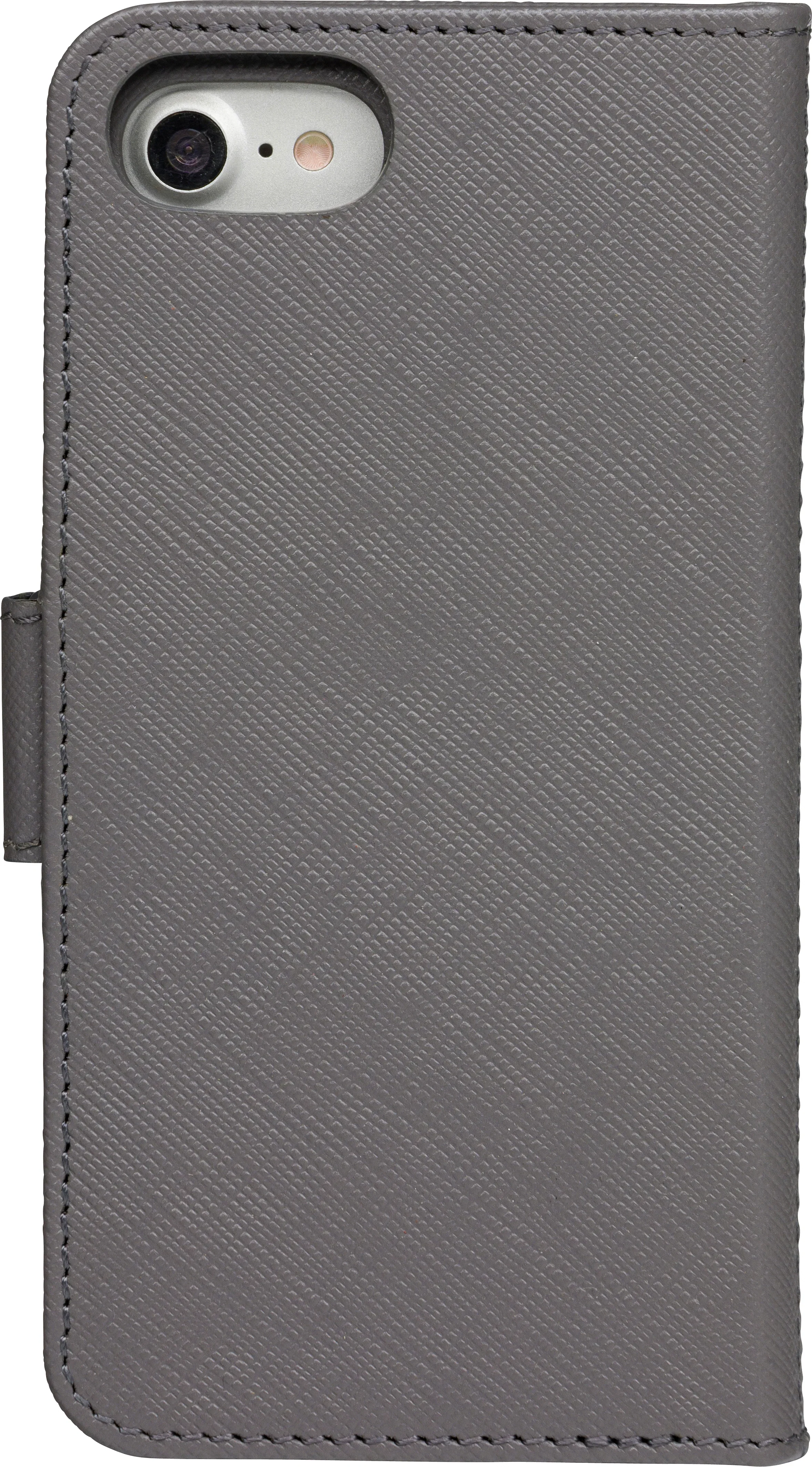 Dbramante1928 New York Leather Folio Case iPhone 8 / 7 / 6 Shadow Grey - BONUS Screen Protector - Image 6