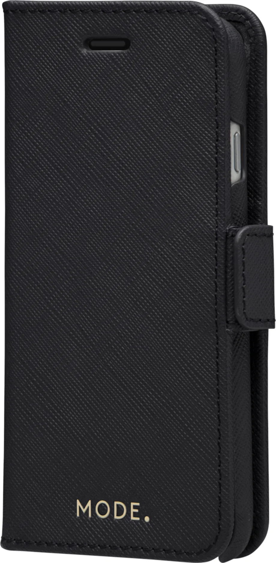 Dbramante1928 New York Leather Folio Case iPhone SE 3rd / 2nd / 8 / 7 Night Black - BONUS Screen Protector - Image 7