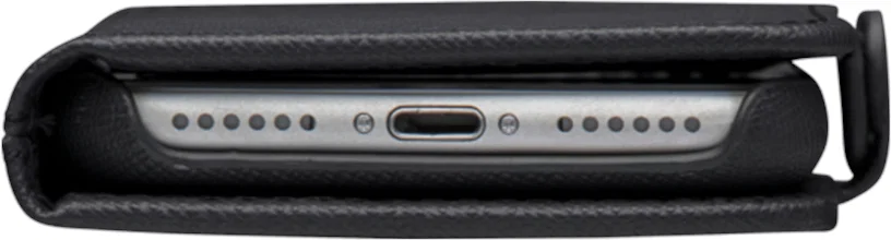 Dbramante1928 New York Leather Folio Case iPhone SE 3rd / 2nd / 8 / 7 Night Black - BONUS Screen Protector - Image 9